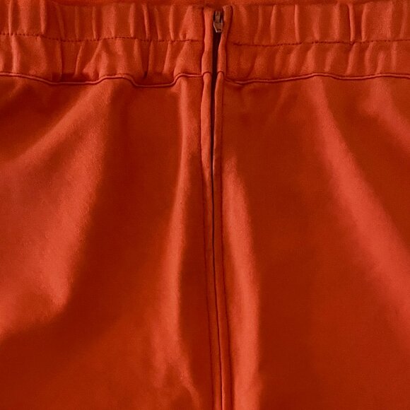 Retrolicious Women's 4XL Orange A-line Skirt - Picture 3 of 5